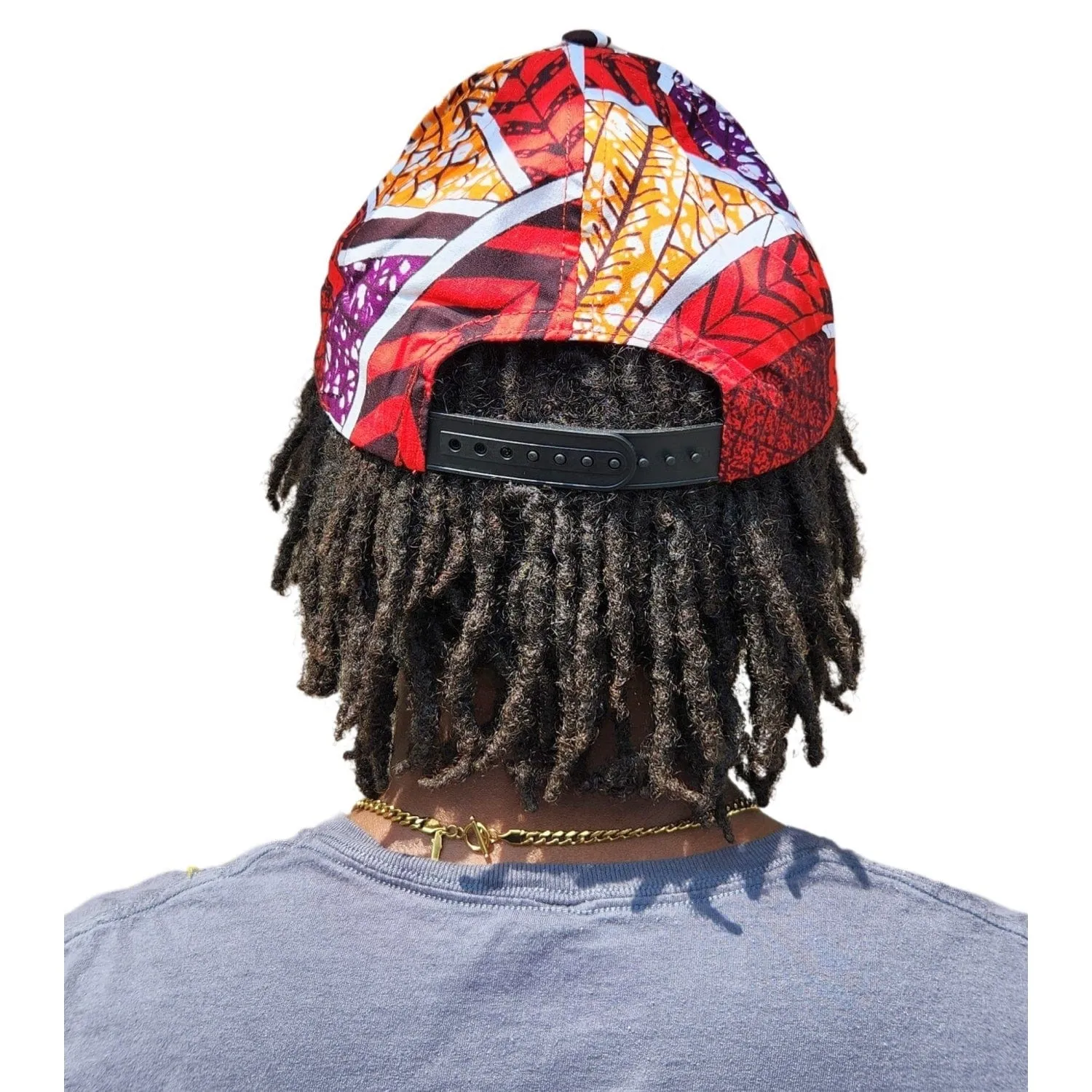 African Wax Print Unisex Baseball Cap (Snapback)