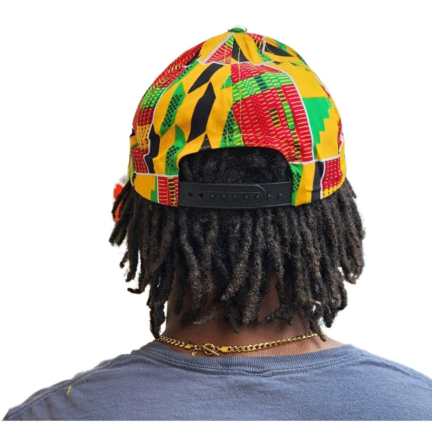 African Wax Print Unisex Baseball Cap (Snapback)