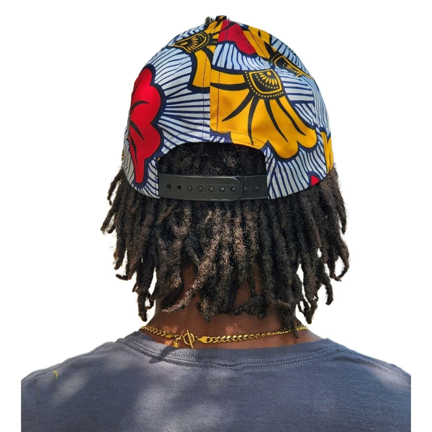 African Wax Print Unisex Baseball Cap (Snapback)