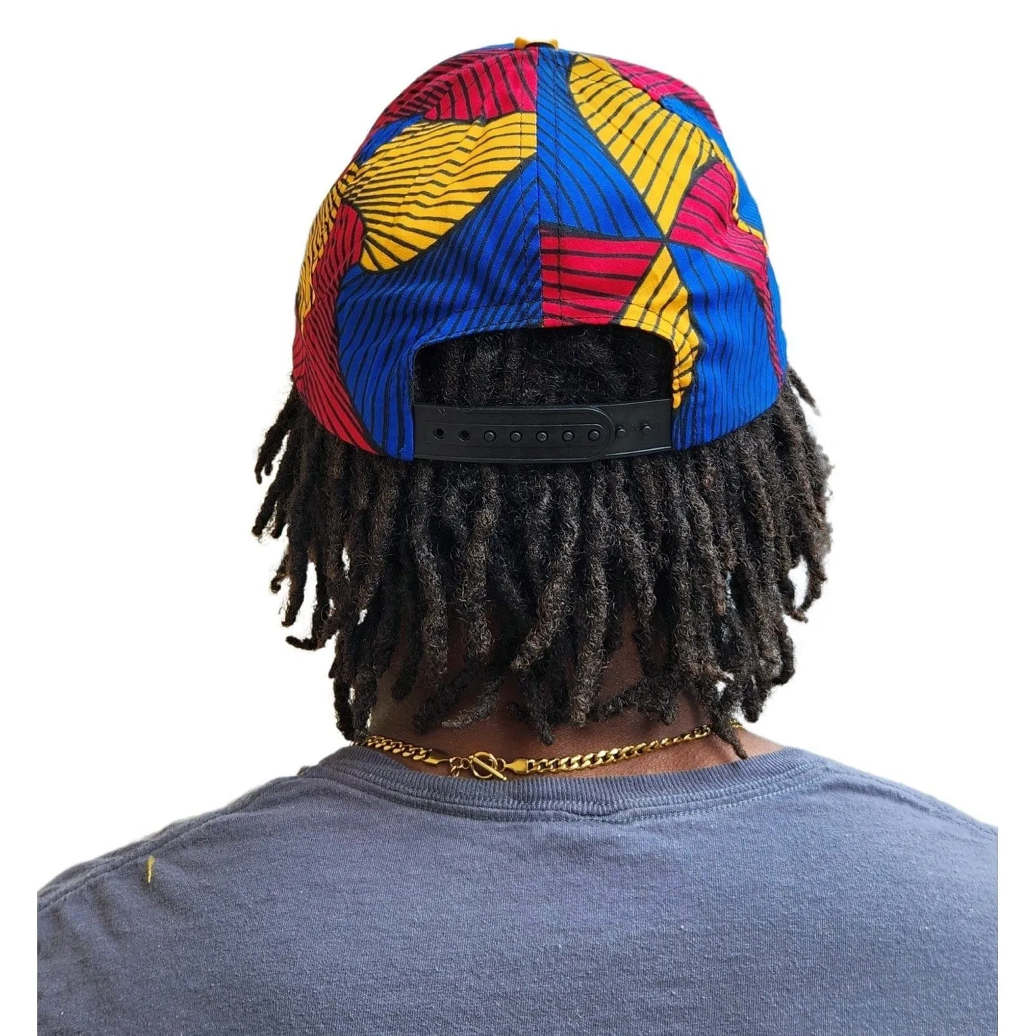 African Wax Print Unisex Baseball Cap (Snapback)