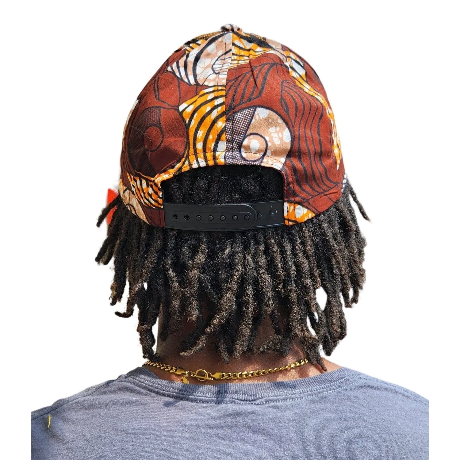 African Wax Print Unisex Baseball Cap (Snapback)