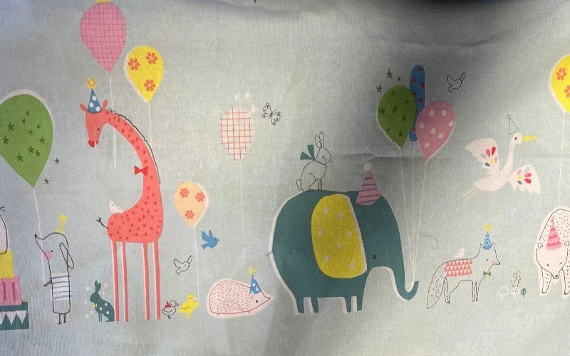 Aqua | Birthday Animal " Double Border" By Lizzi MacKay - SKU 7042 #U176