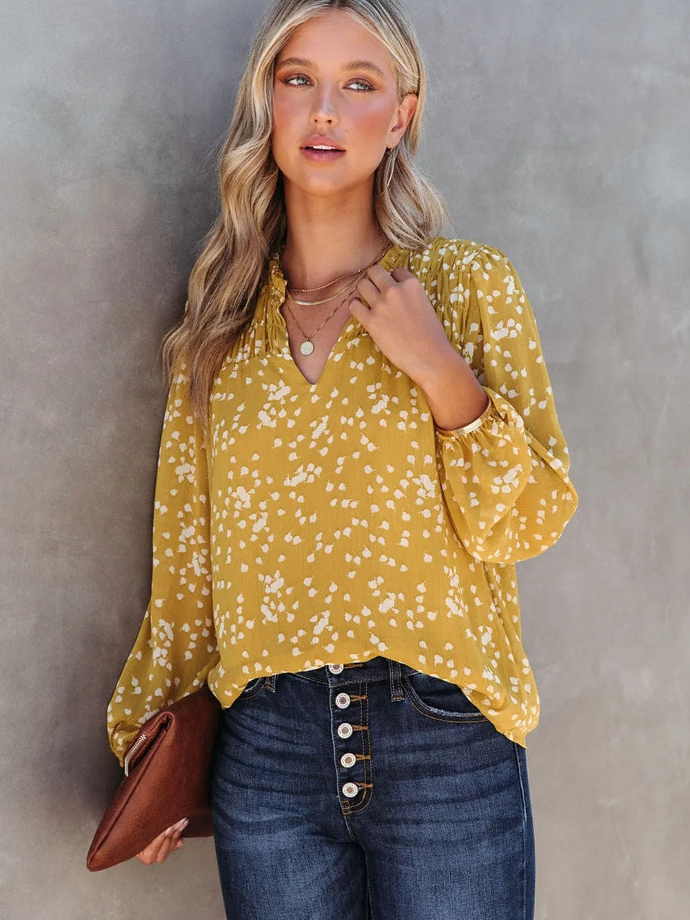 Autumnal Fashion Blouse