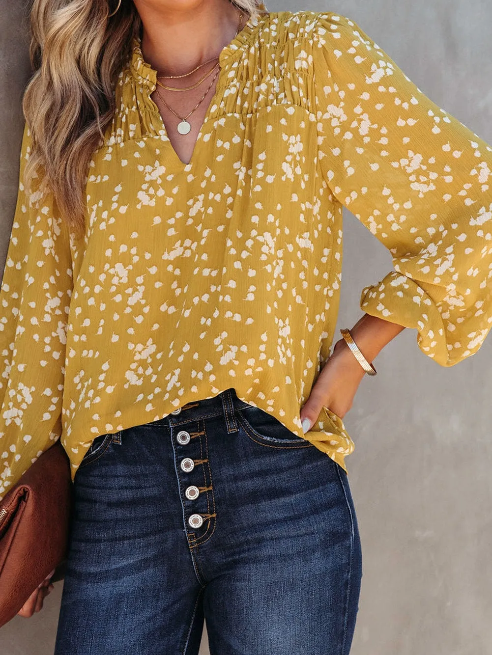 Autumnal Fashion Blouse