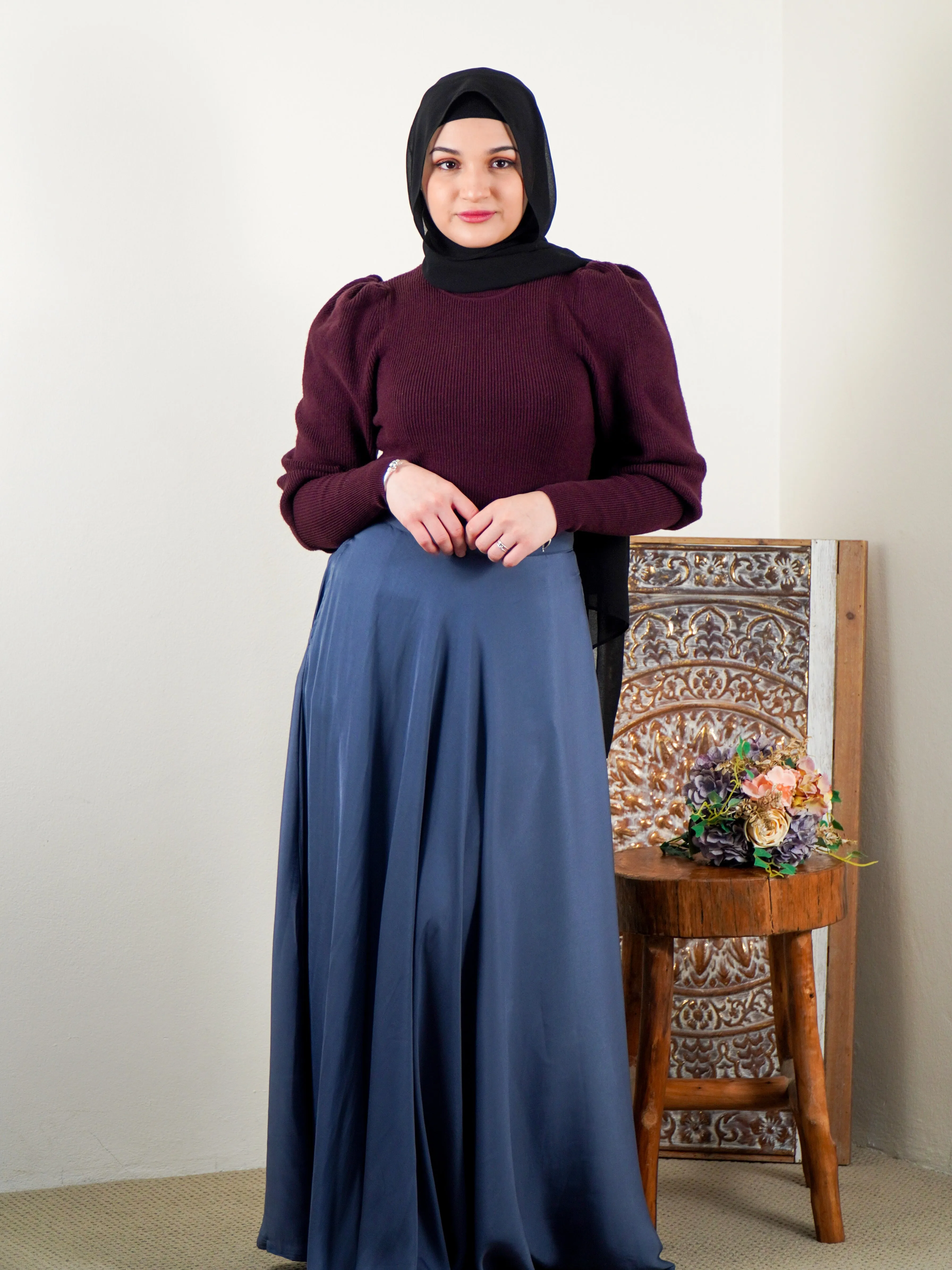 Ayah Satin Skirt