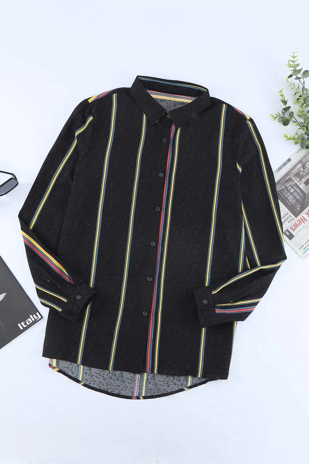 Bohemian Striped Shirt