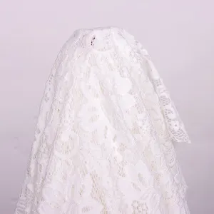 Bridget Lace Fabric - Ivory - remnant 2.3m