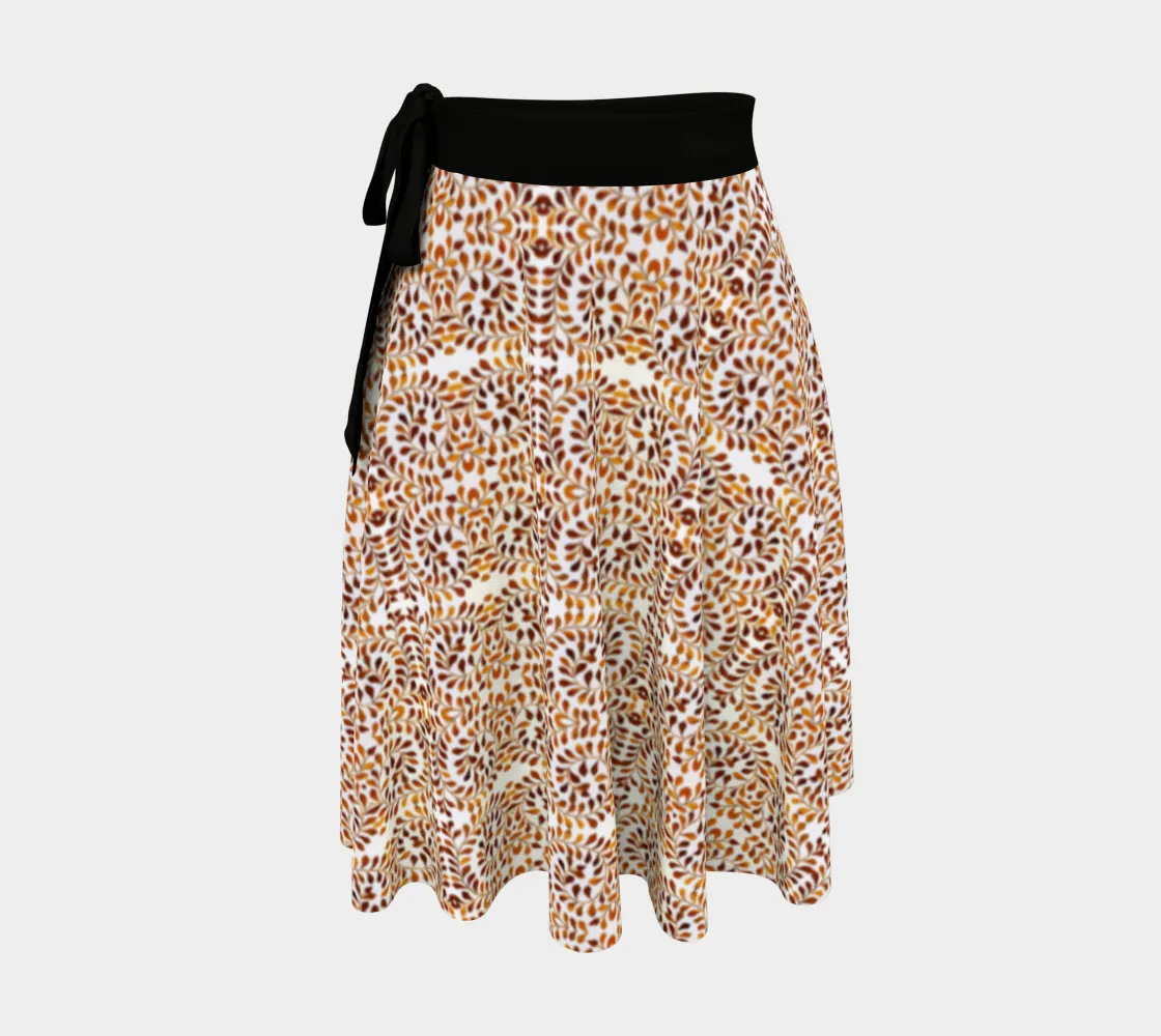 Camelbone Spiral Wrap Skirt