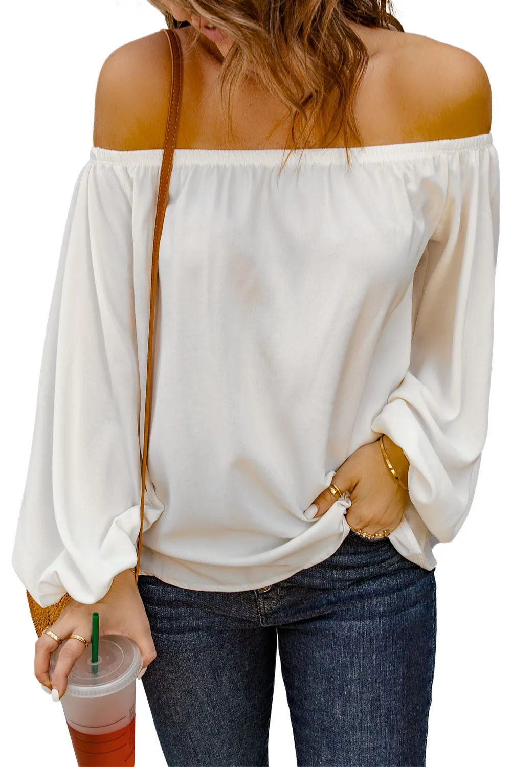 Casual Off-the-Shoulder Top