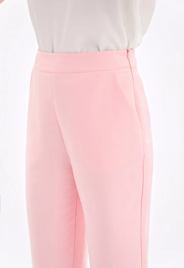 Choice High Waist Trouser Pink