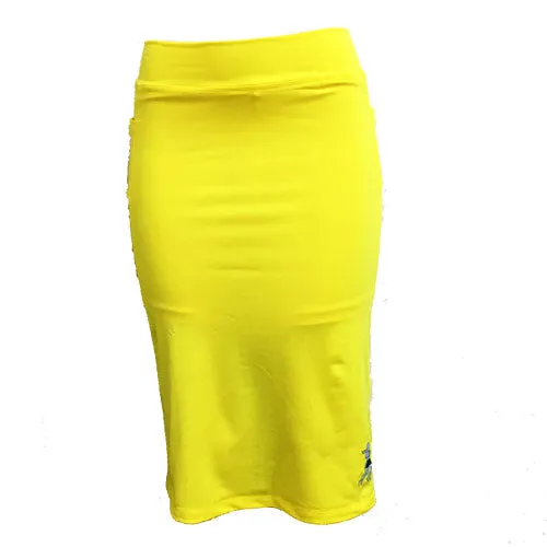 Citron Yellow Spirit Athletic Skirt