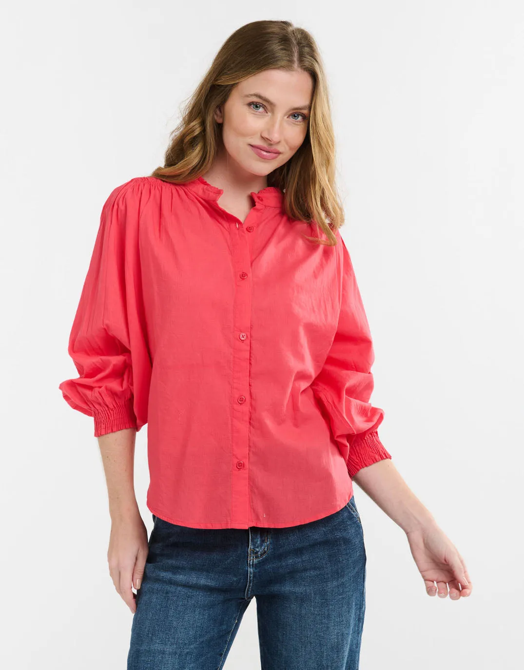 Clara Shirt - Red