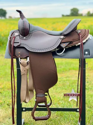 Daisetta Cordura  Trail Saddle ~ 17"