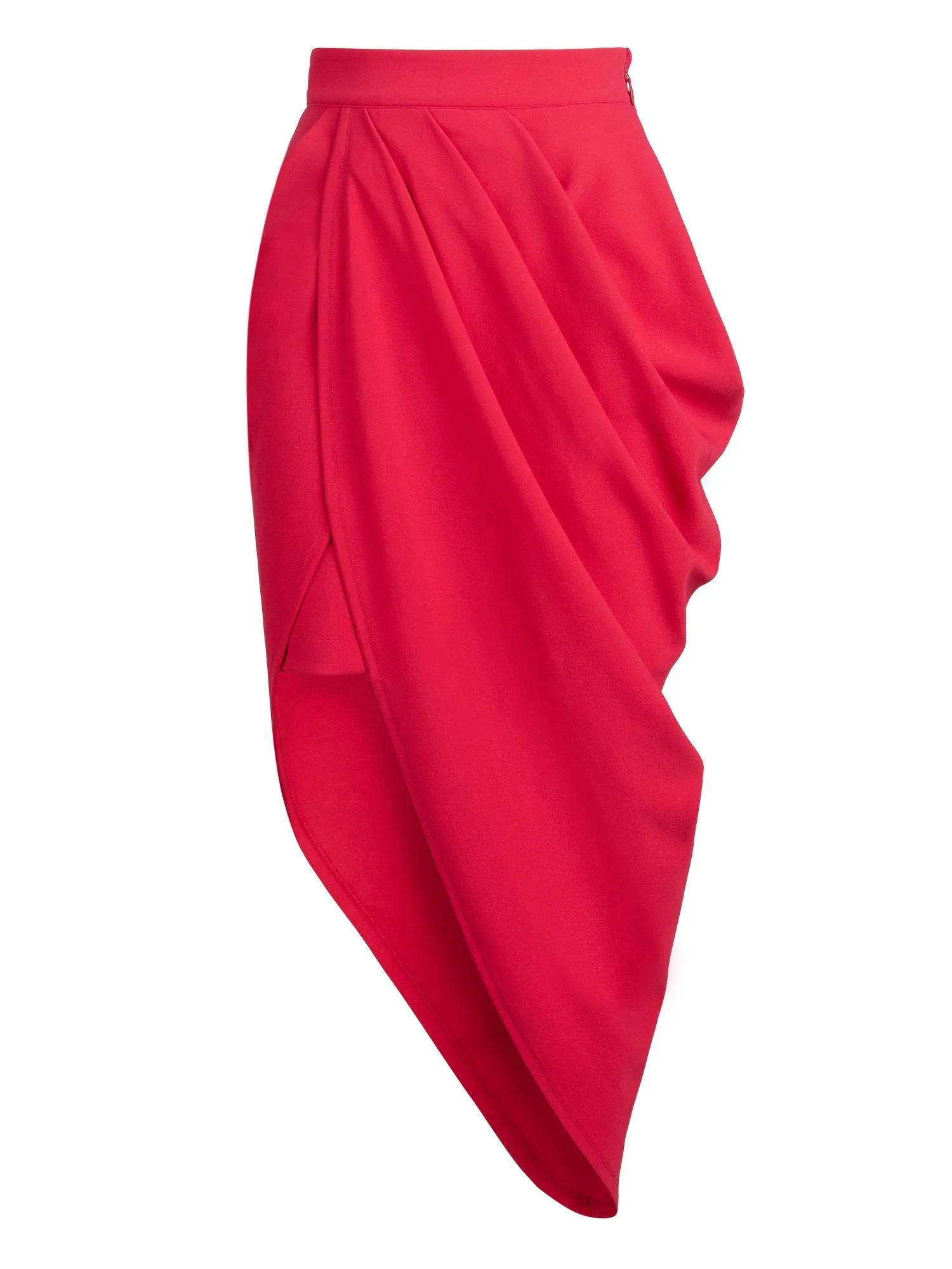 Draped Pencil Skirt - 7th Avenue