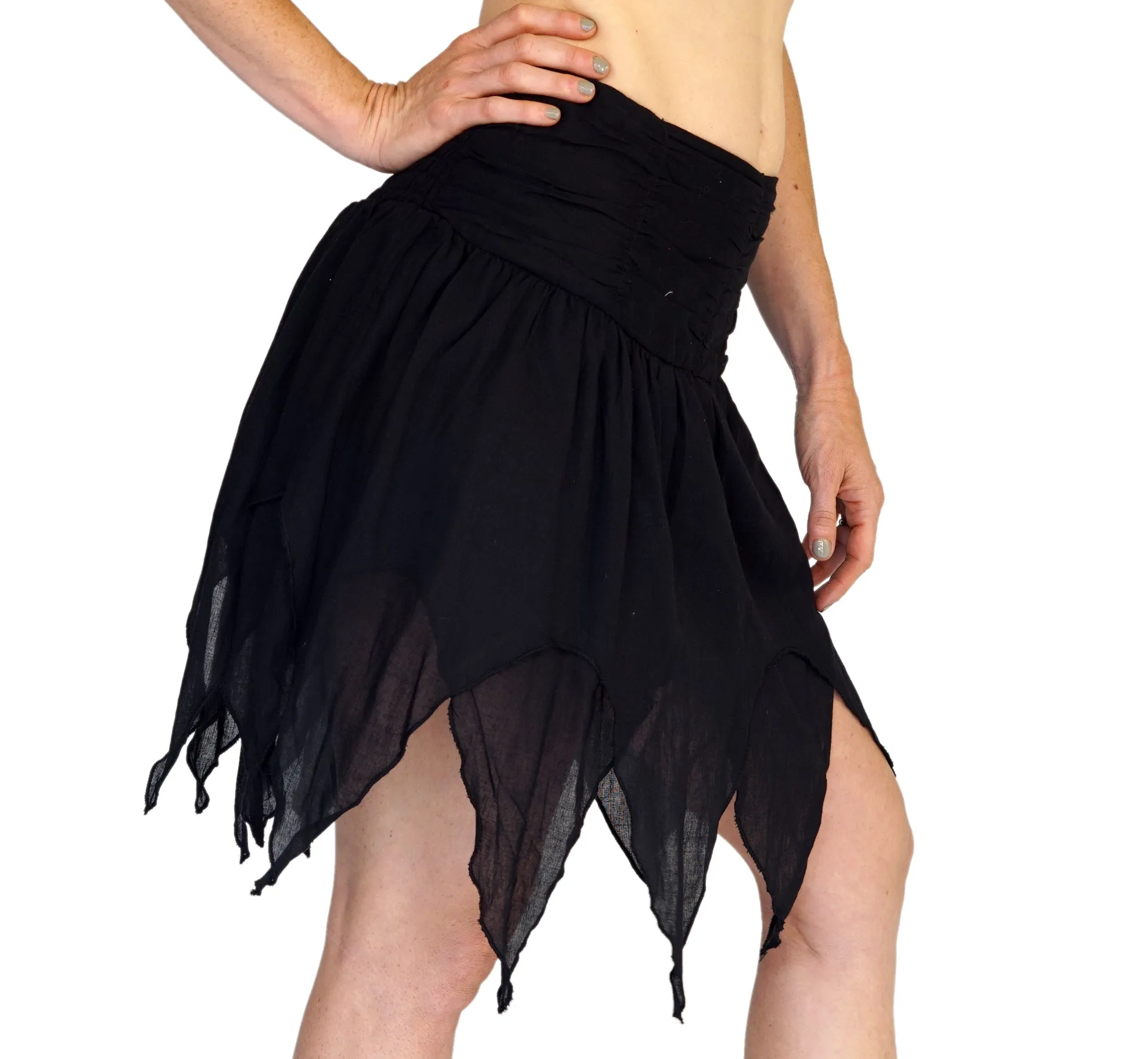 'Fairy' Pirate Pixie Skirt - Black