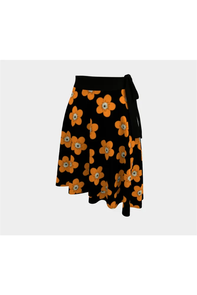 Flower Power Wrap Skirt