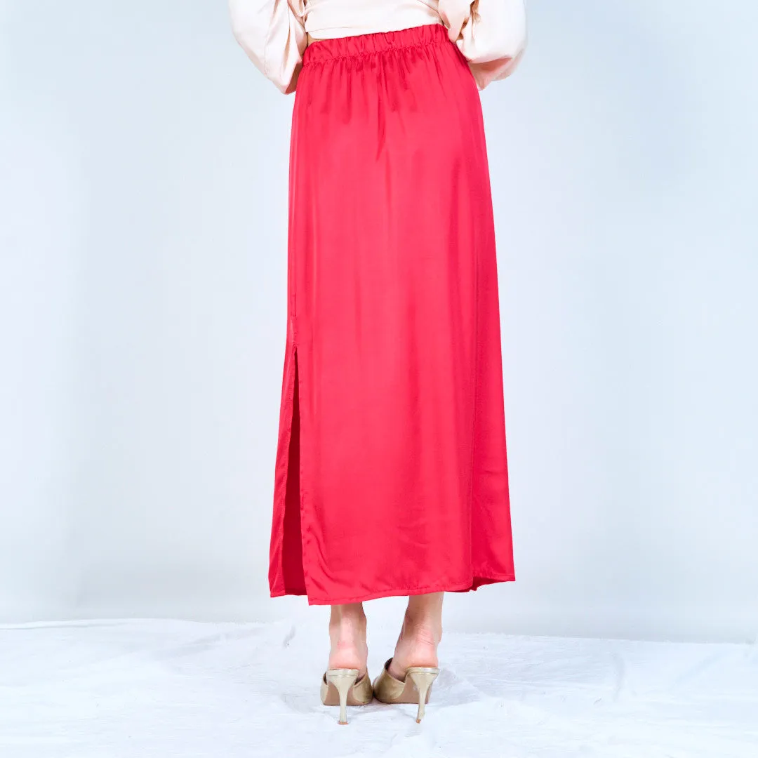 Flowy elastic waistband skirt wholesale