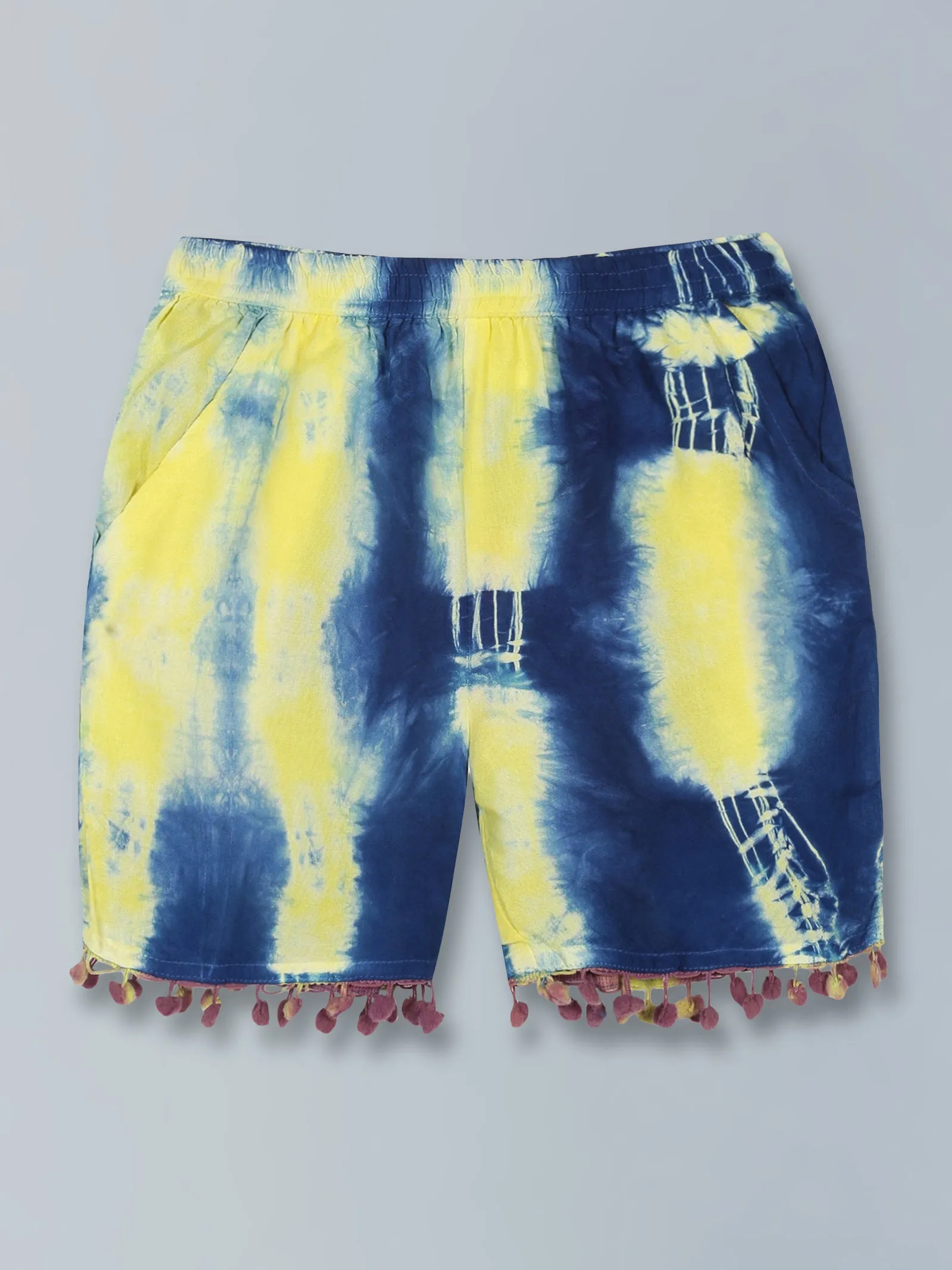 Girls AOP Print Shorts Pack of 5