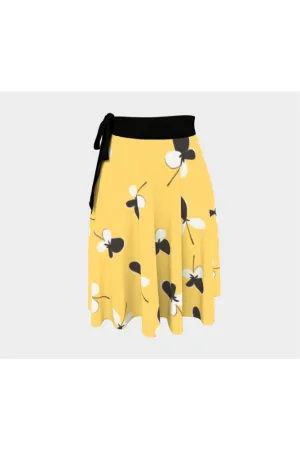 Golden Meadow Wrap Skirt