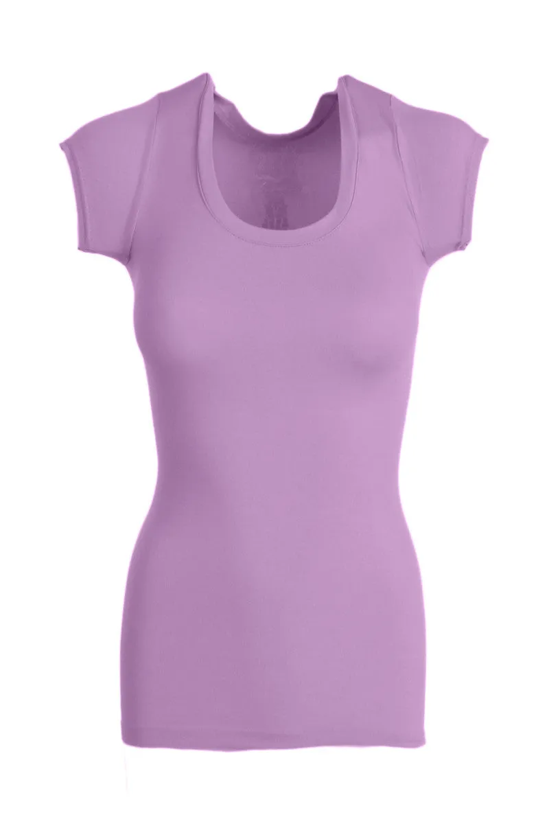 Kids Size Seamless Cap Sleeve Top