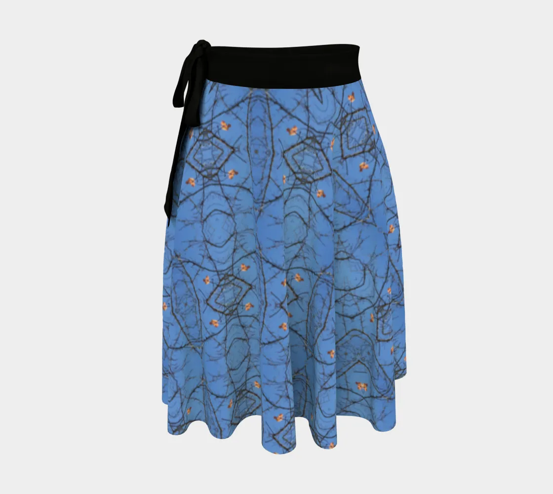 Last Leaf Wrap Skirt