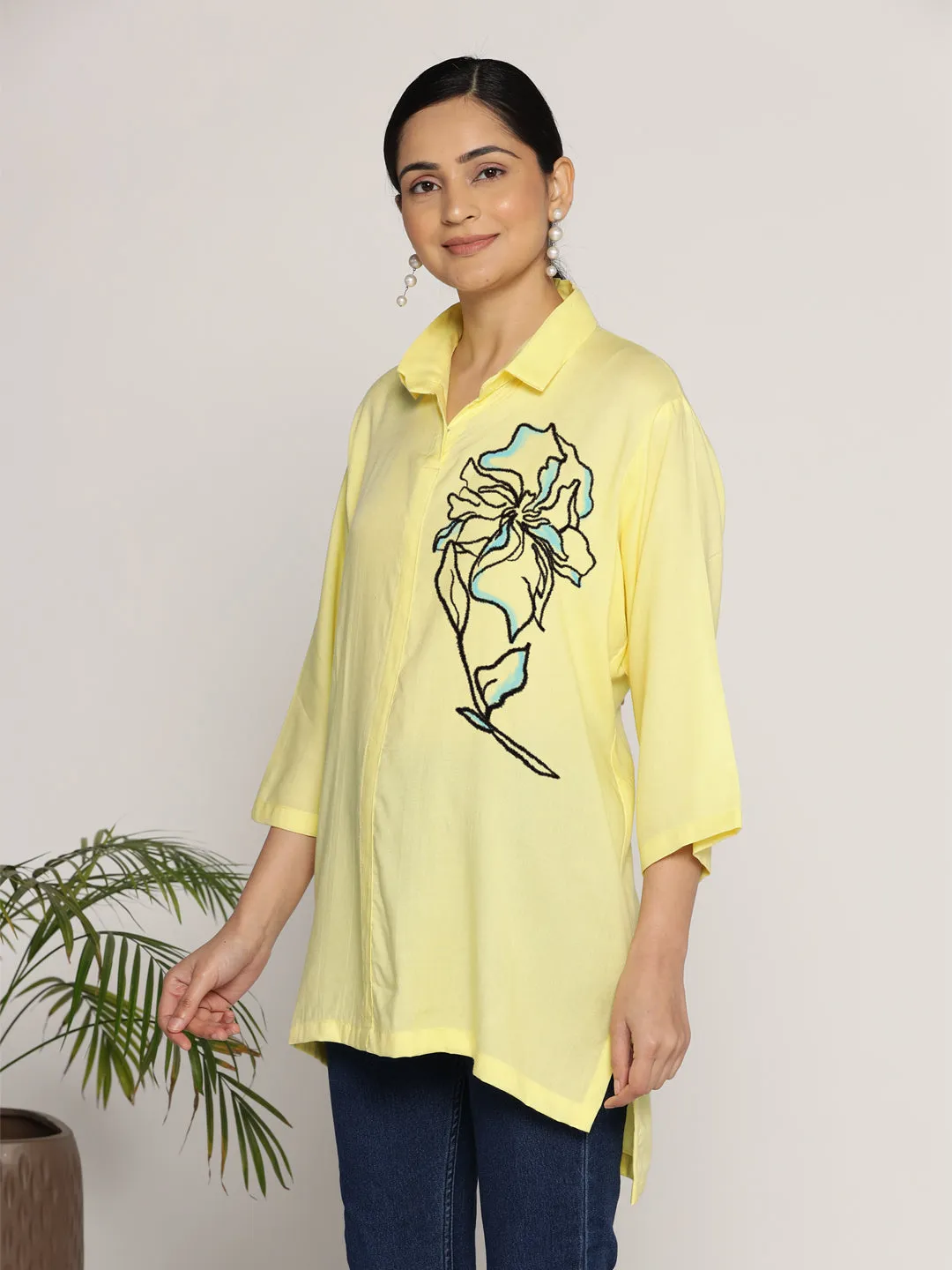 Lemon Rayon ShirtTop - Apaisant