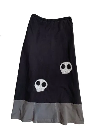 Long Skirt-Skulls