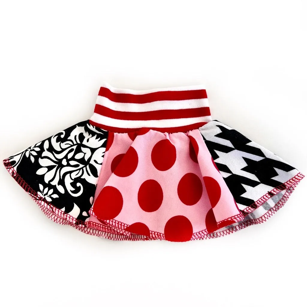 Mickey Minnie Matching Doll Skirt