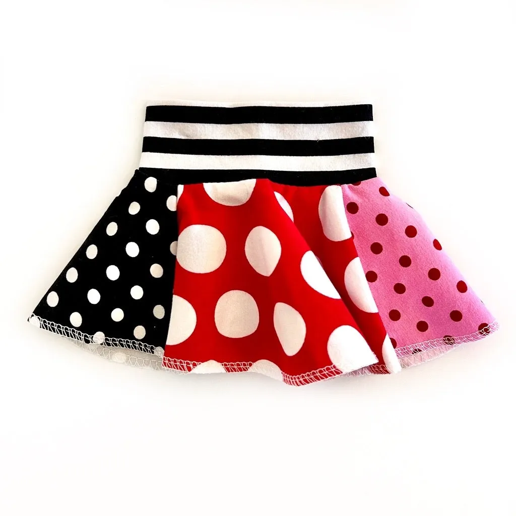 Mickey Minnie Matching Doll Skirt