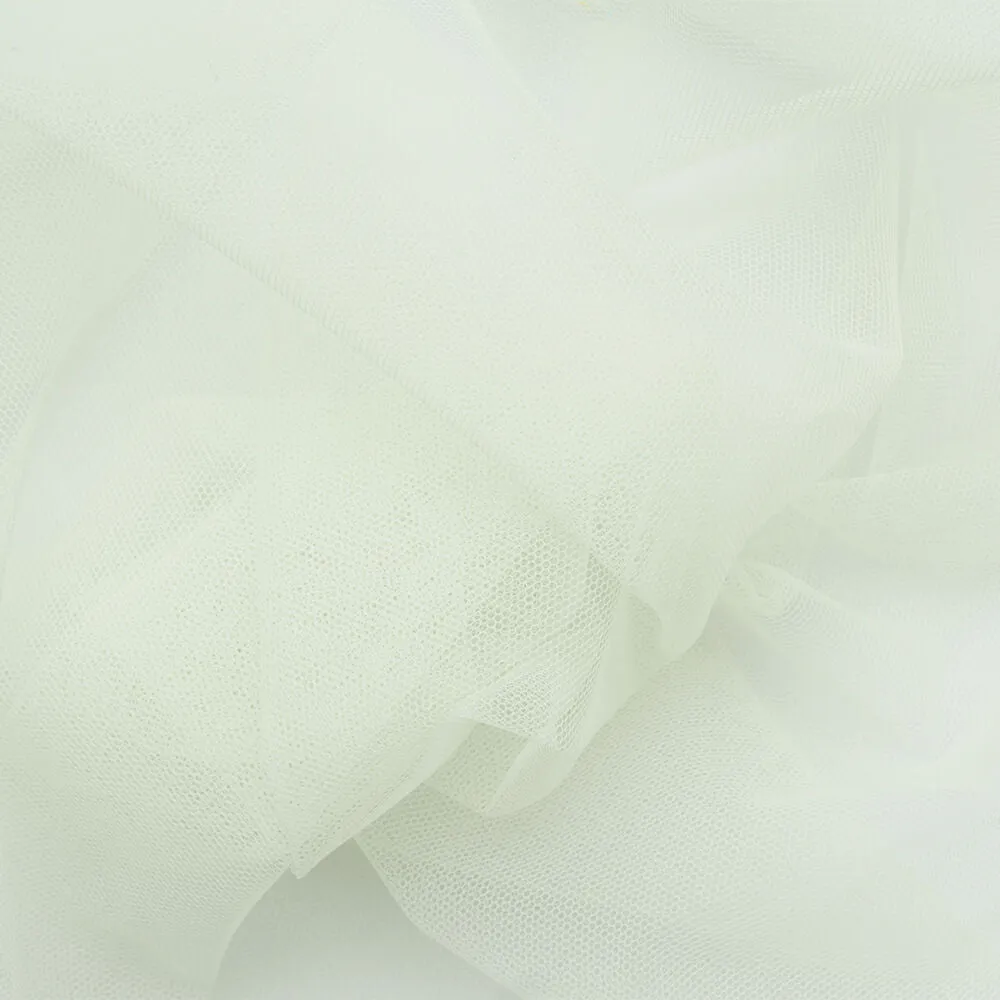 Pale Green Polyamide Tulle