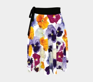 Pansy Wrap Skirt