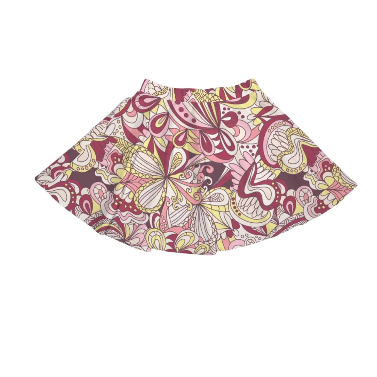 Piki Flare Mini Skirt