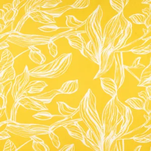 Printed Crinkled Yoryu - DELILAH - 004 - Yellow