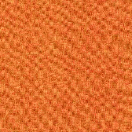 Robert Kaufman : Essex Linen / Cotton - Flame