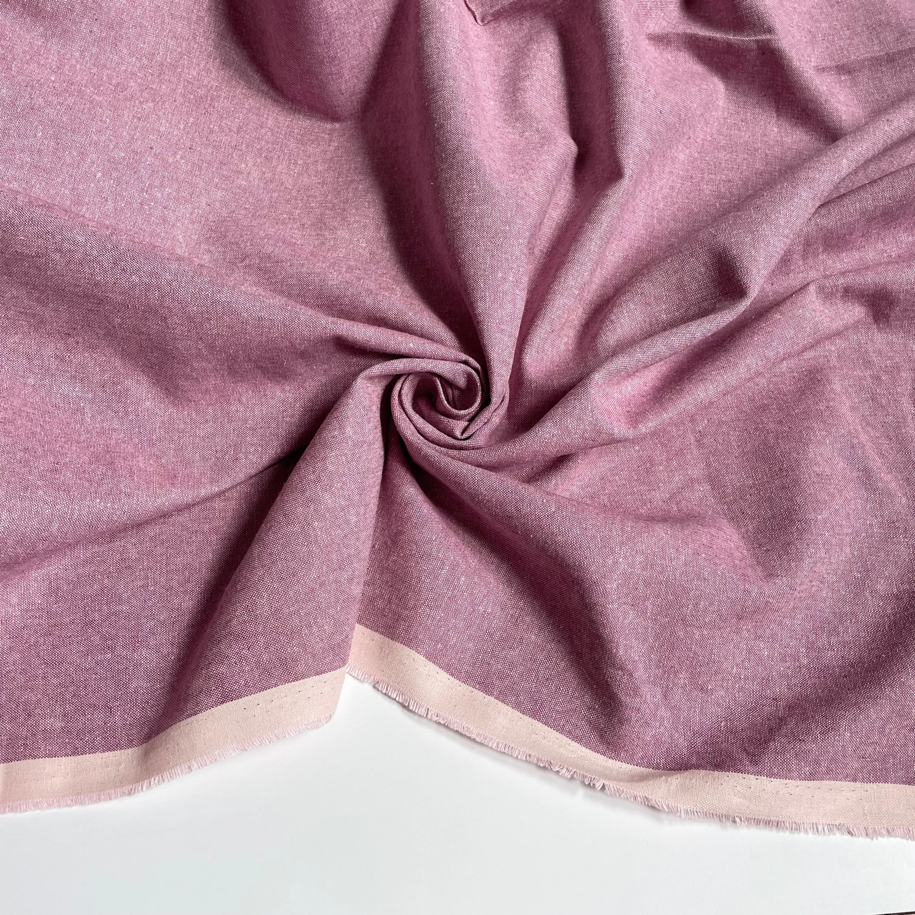 Robert Kaufman : Essex Linen / Cotton - Mauve