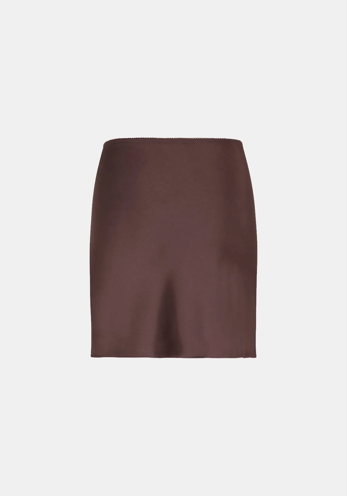 SAAGNETA SHORT SKIRT BROWN STRONE