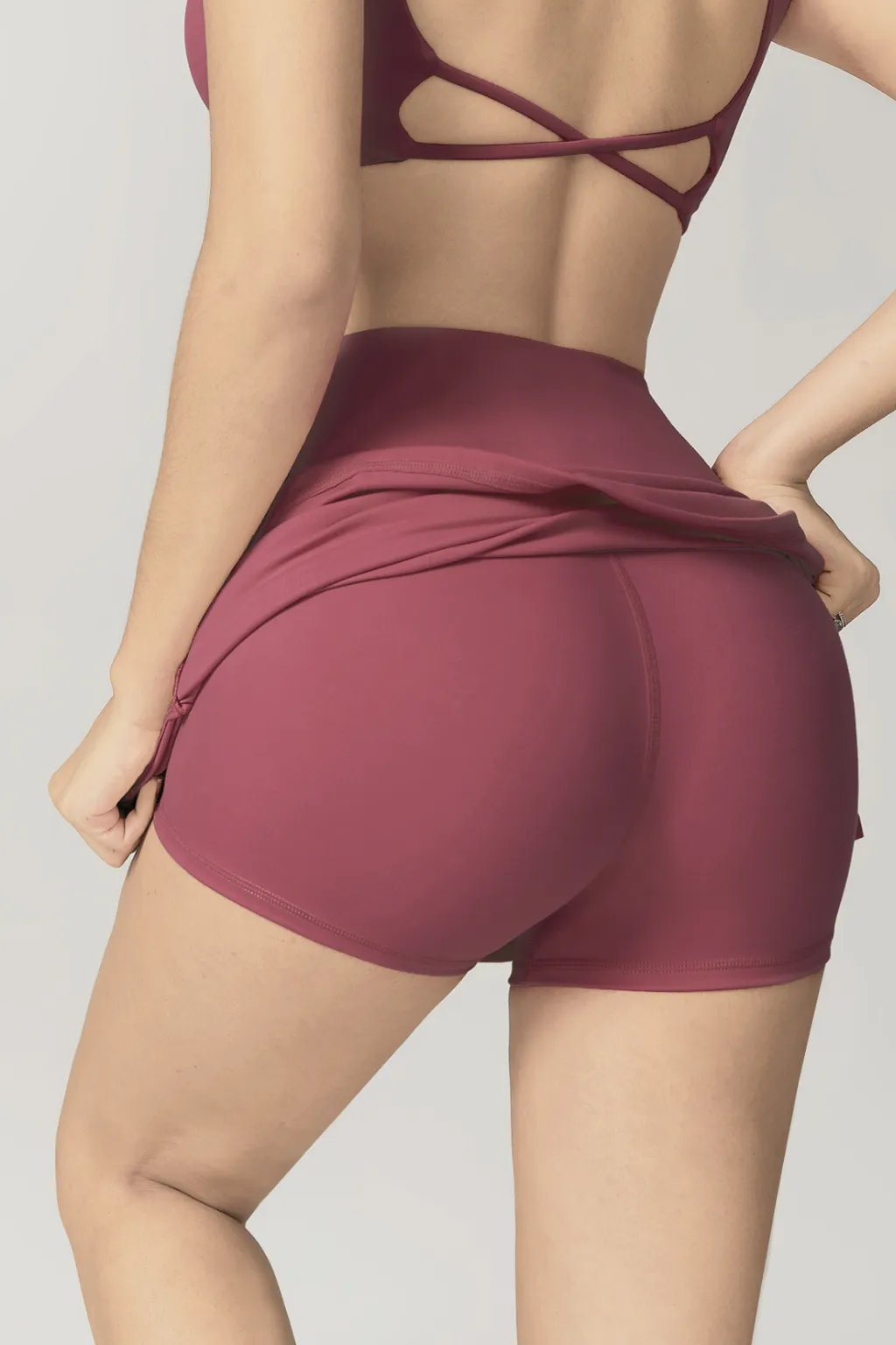 Seamless High Waist Sports Skirt