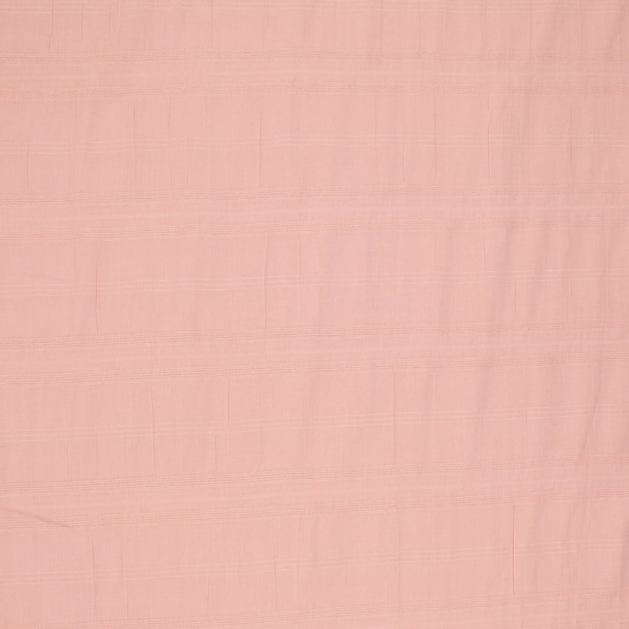 Striped Jacquard Cotton - ISABEL - Salmon