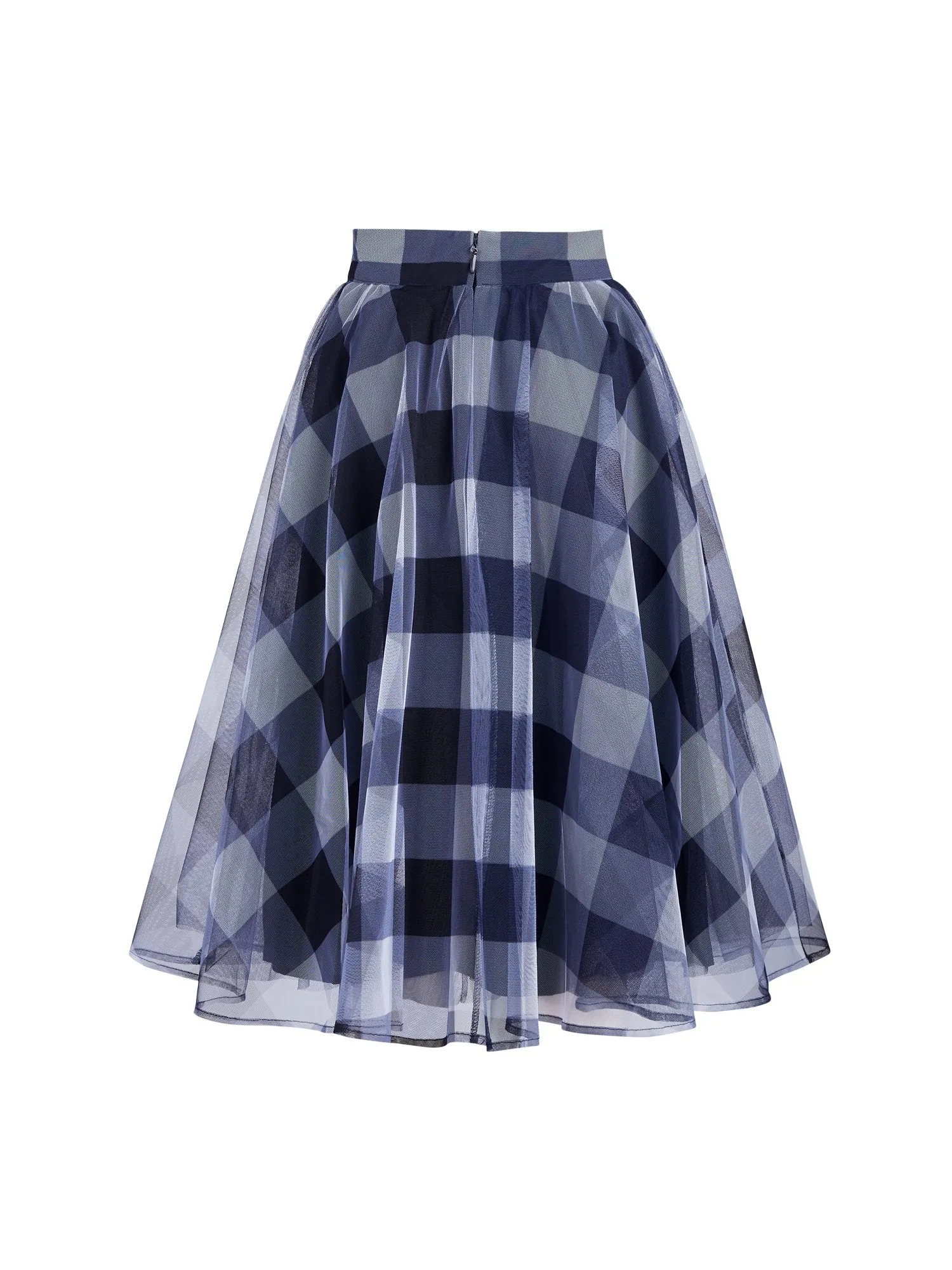 Tall Gingham Tulle Skirt - 7th Avenue