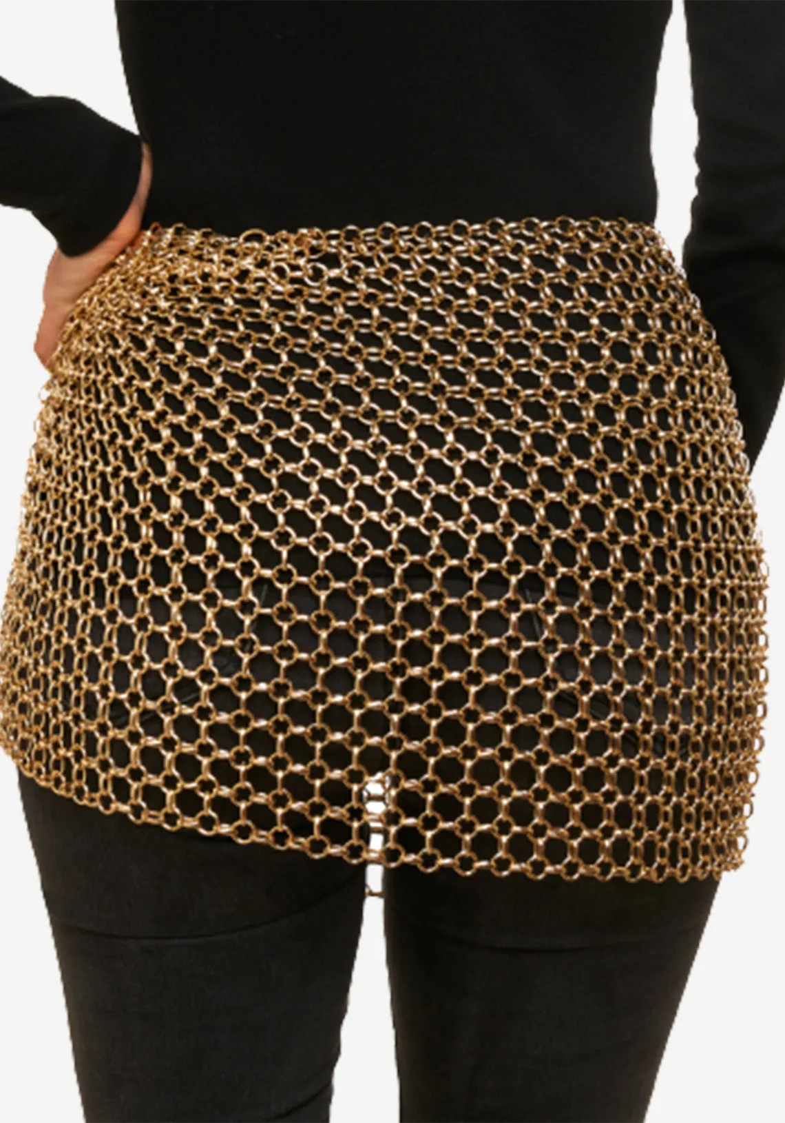 THE MINI SKIRT GOLD