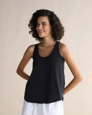 Ukiyo Racerback Tank - Black