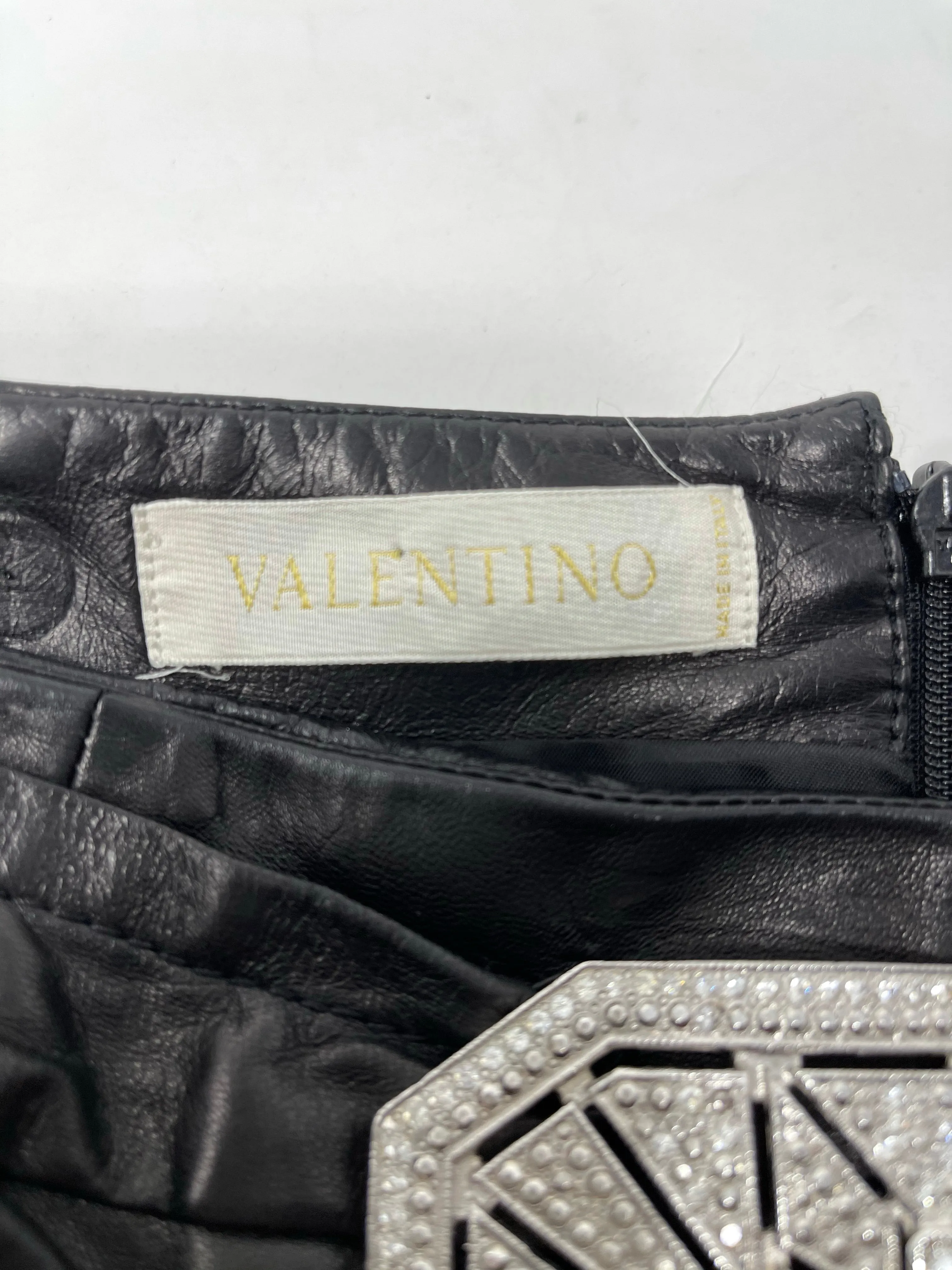 Valentino Leather Skirt!