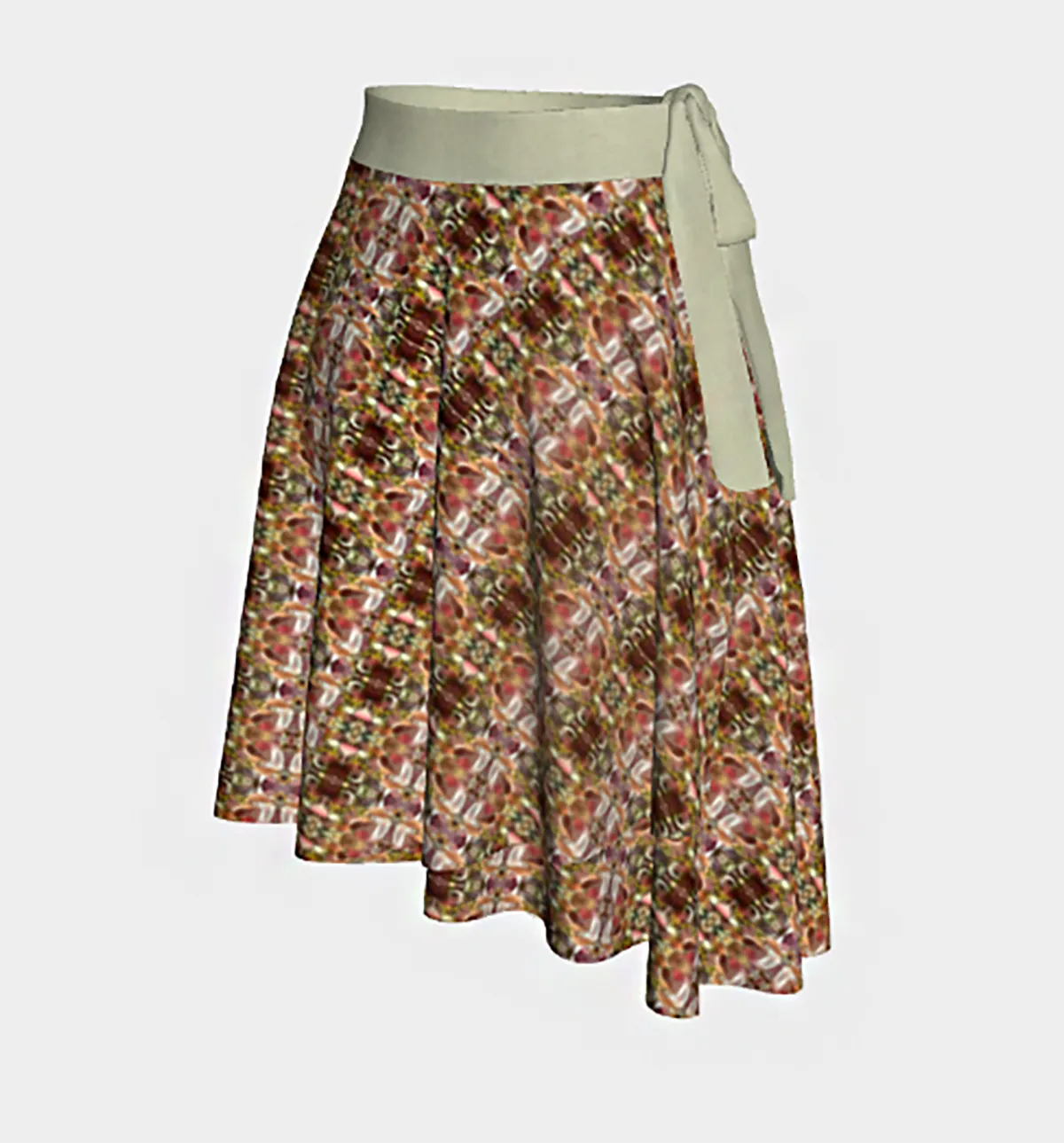 Virginia Autumn 7 Wrap Skirt