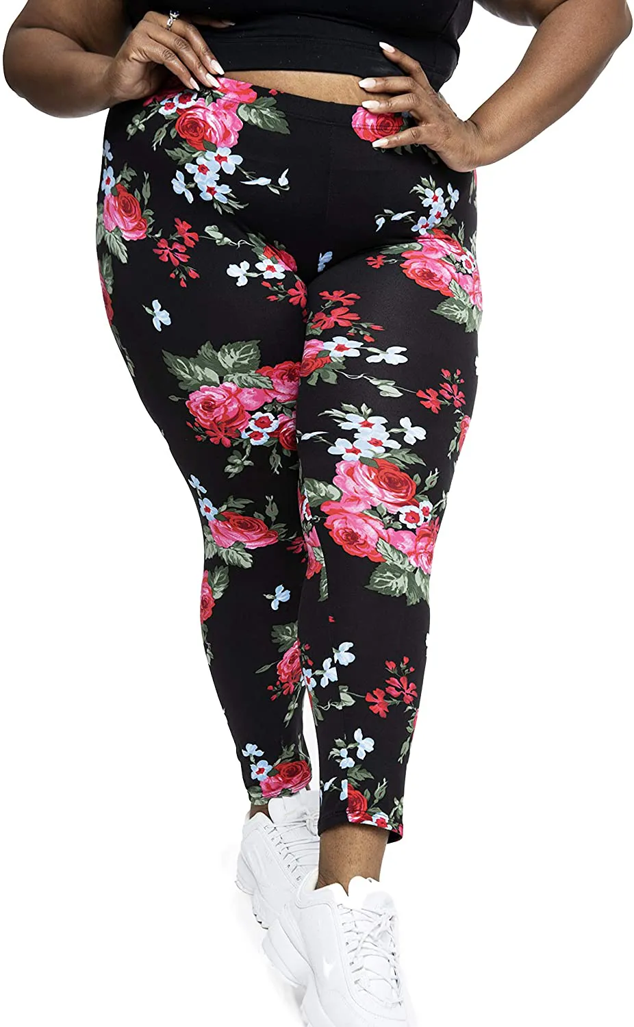 Women's Cotton Plus Size Leggings | Stretchy | X-Large - 7X | Made in The USA