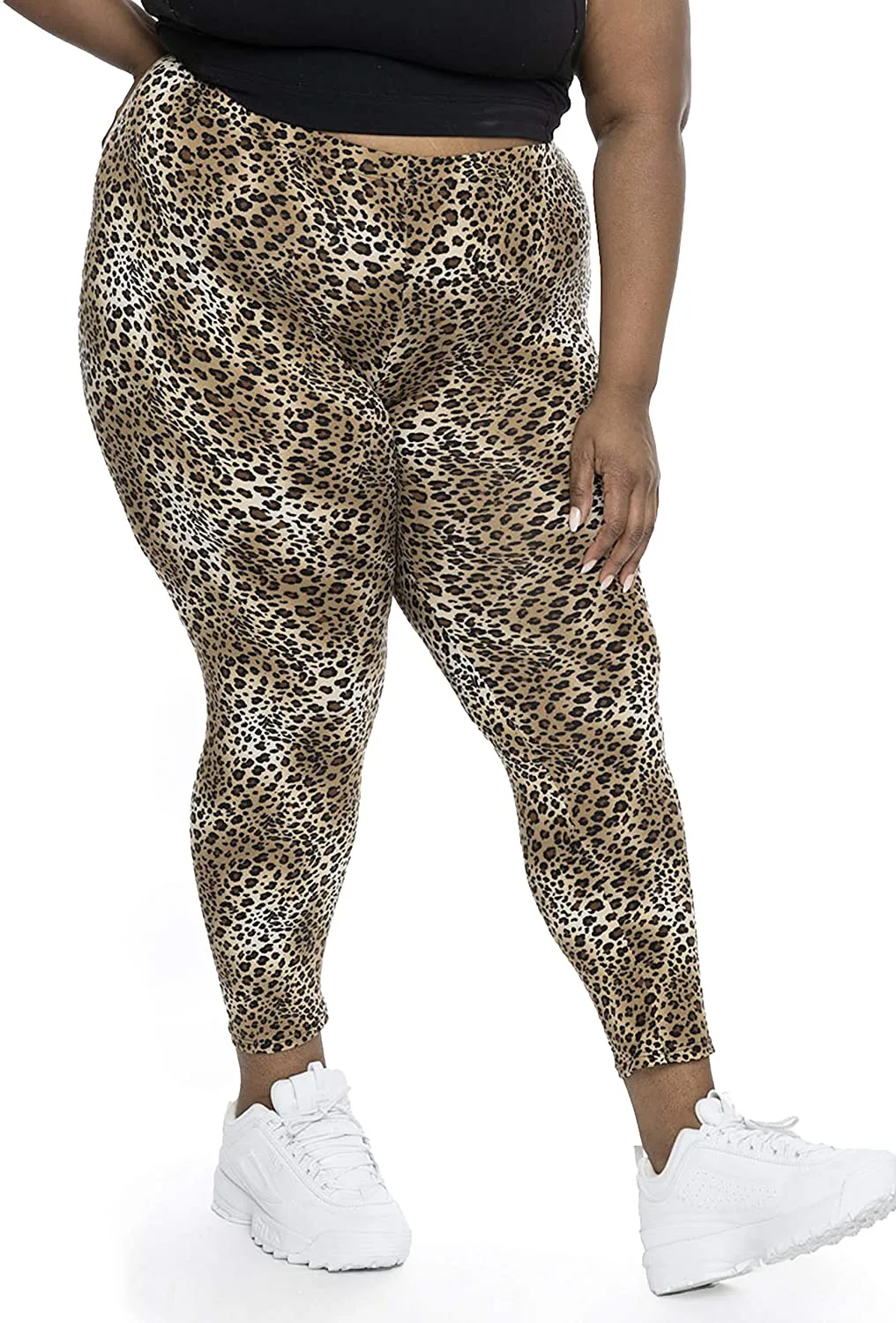 Women's Cotton Plus Size Leggings | Stretchy | X-Large - 7X | Made in The USA