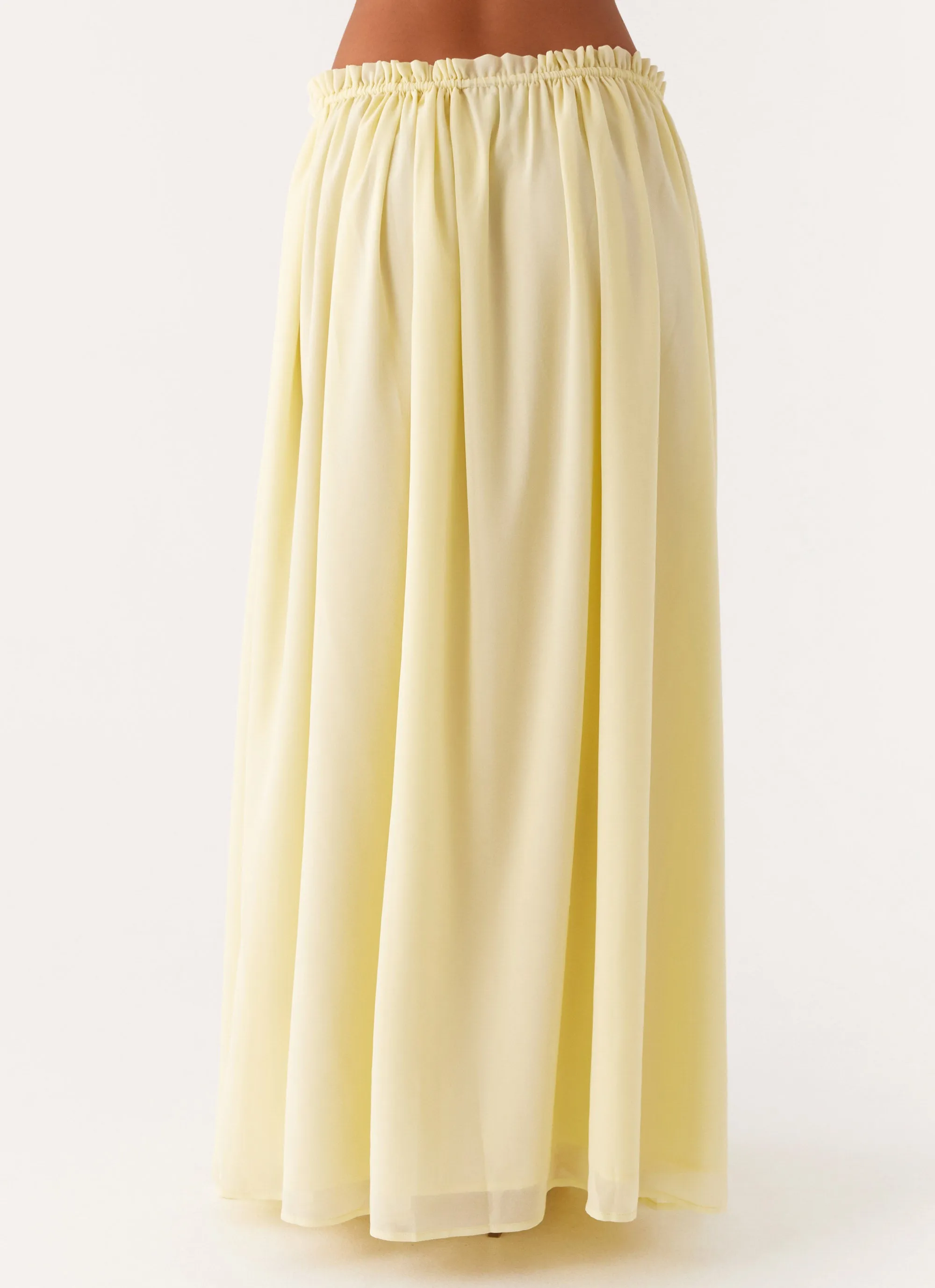 Zaya Maxi Skirt - Yellow