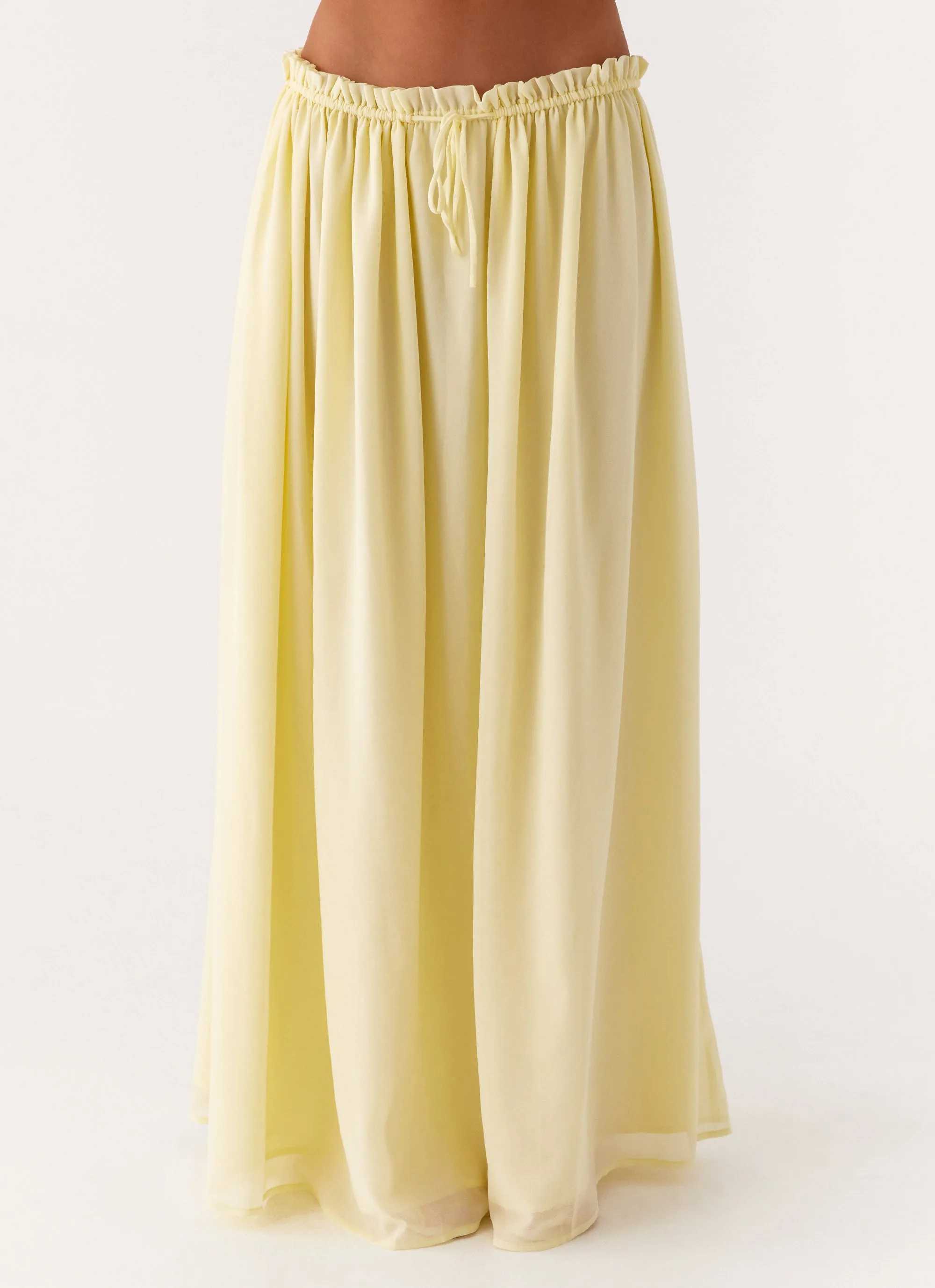 Zaya Maxi Skirt - Yellow